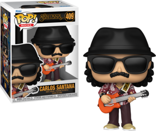 Funko POP Rocks Carlos Santana #409 - Santana