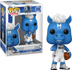 Funko POP NBA Champ #08 Mascot - Dallas Mavericks