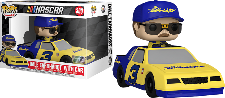 Funko POP Ride Dale Earnhardt SR with Car #303 - The Intimidator Nascar
