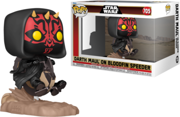 Funko POP Darth Maul on Bloodfin Speeder #705- Star Wars Phantom Menace 25th Anniversary