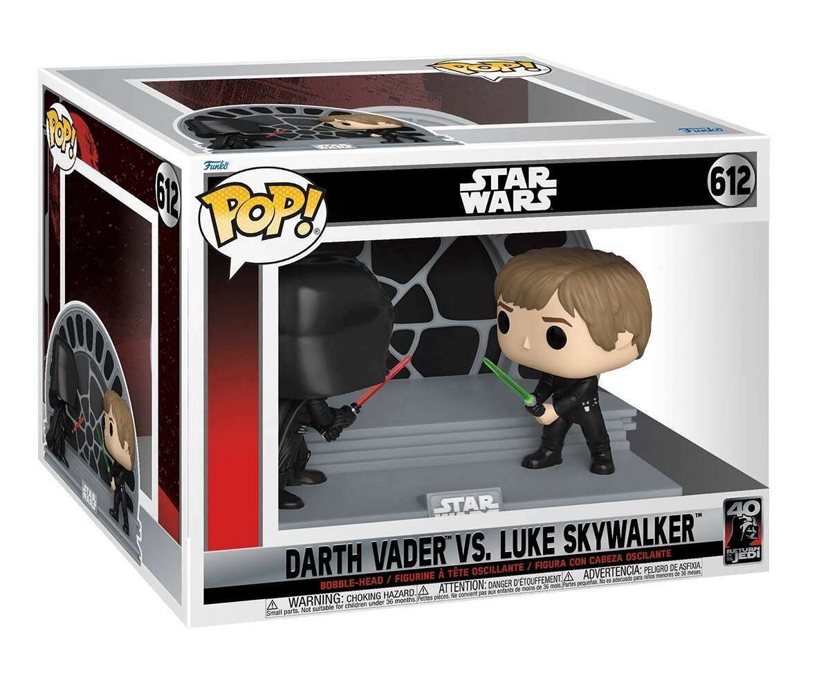 Funko POP Moments Darth Vader vs Luke Skywalker #612 -Star Wars