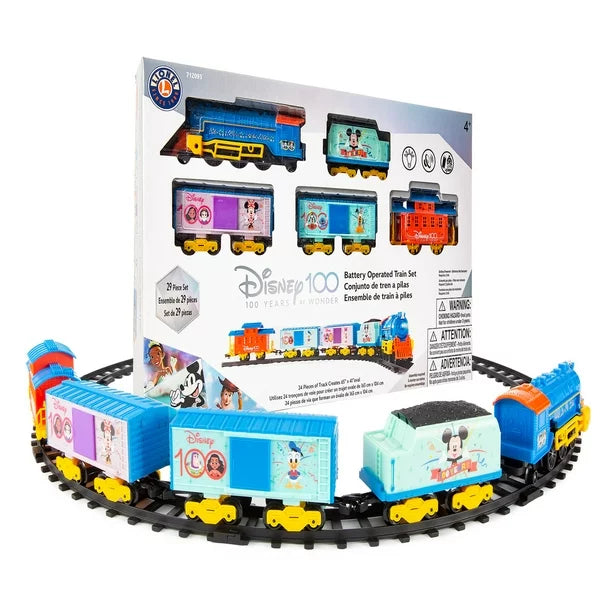 Disney 100 Years of Wonder Train Set (Battery Operated)