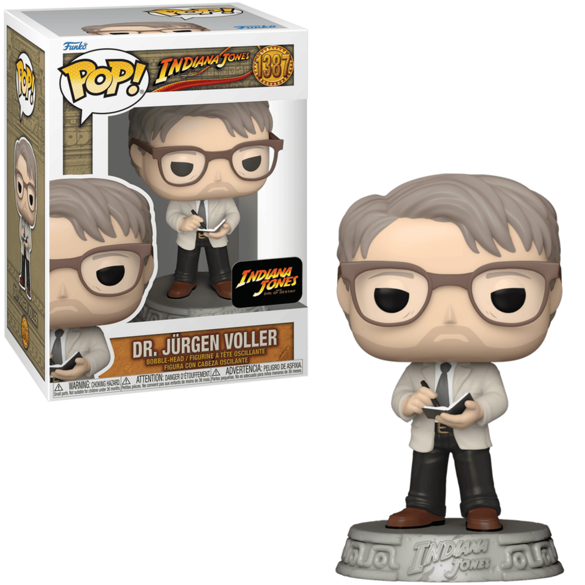 Funko POP Dr. Jurgen Voller #1387 Indiana Jones