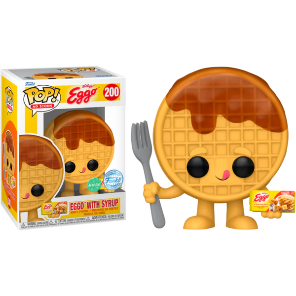 Funko POP Eggo with Syrup #200 Funko Special Edition (scented) - POP Ad Icons