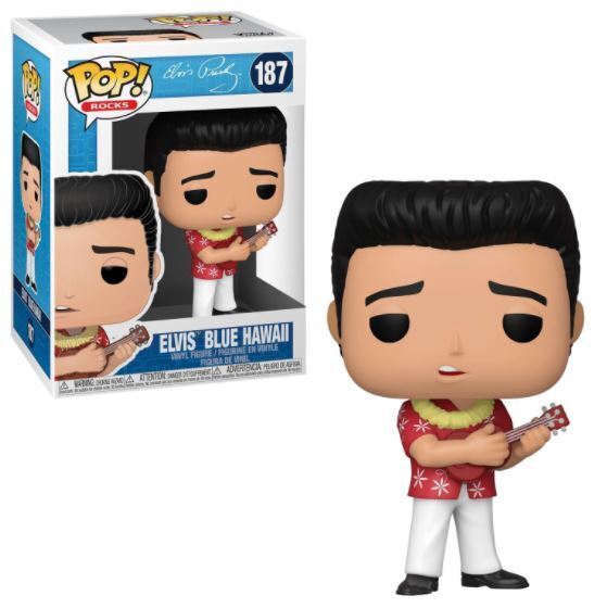 Funko POP Elvis Blue Hawaii #187 -POP Rocks