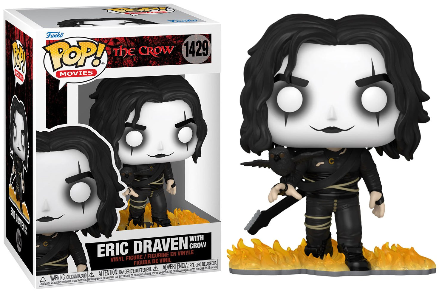 Funko POP Eric Draven with Crow #1429 The Crow