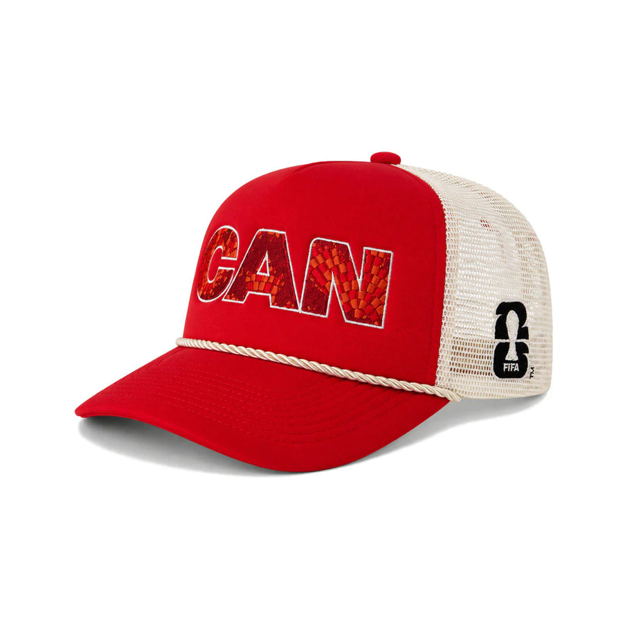 FIFA - World Cup 2026 Canada Host Country Poly Foam Trucker Hat