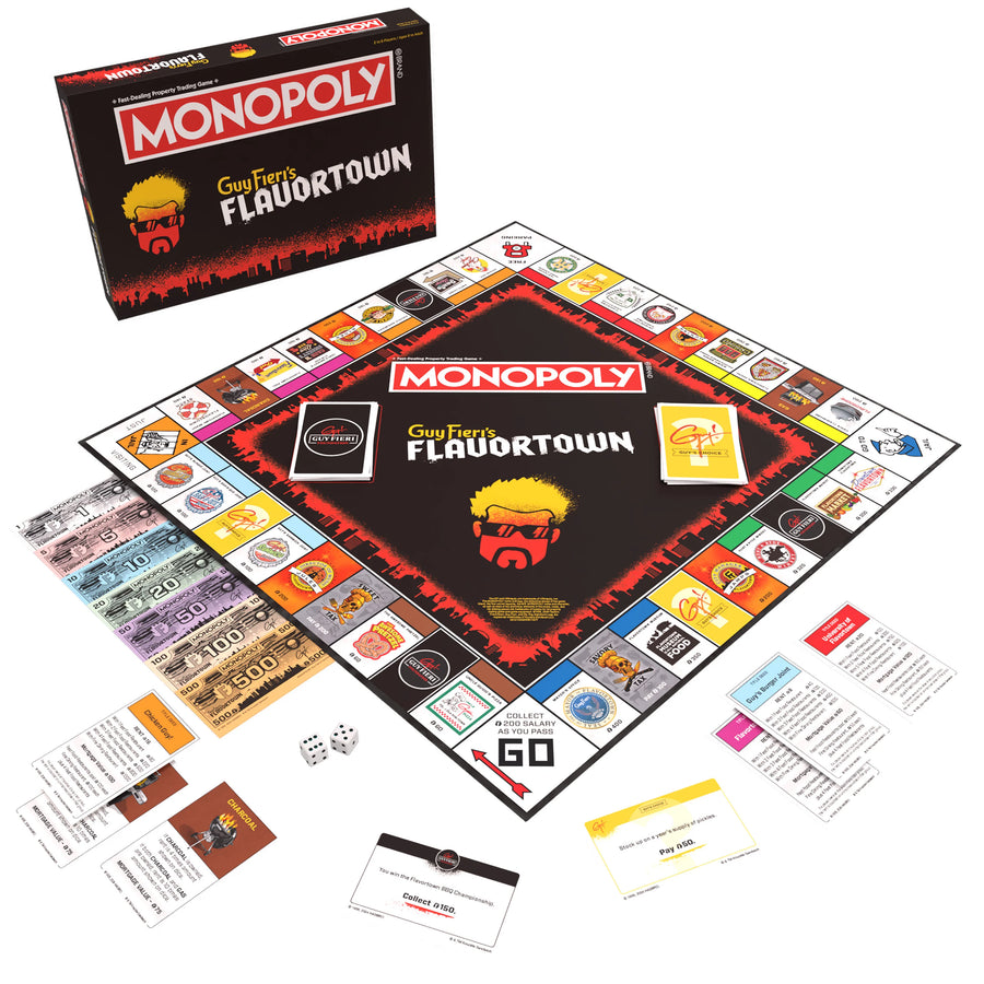 Guy Fieri's Flavortown Monopoly Collector Edition Board Game