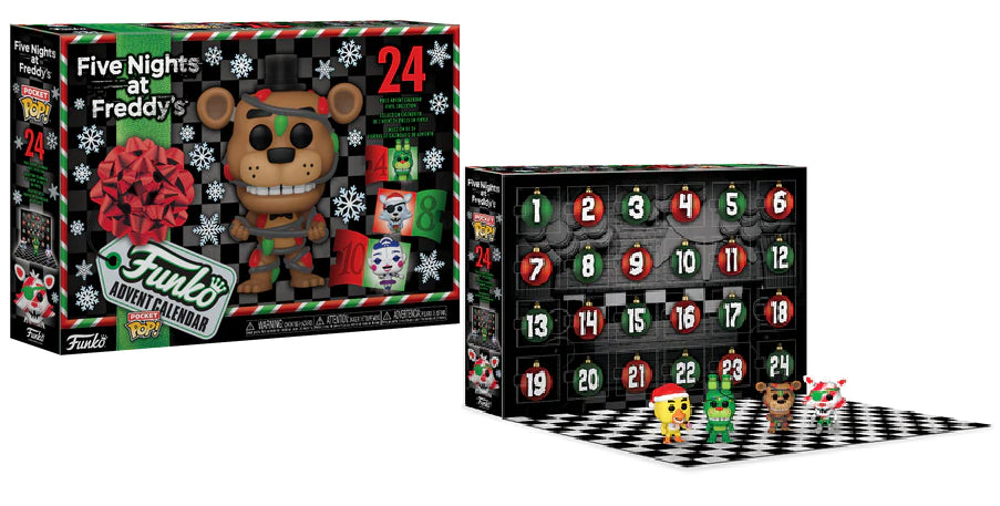 Funko Advent Calendar: 2023 Five Nights at Freddy's FNAF, 24pc - JJ Sports  and Collectibles