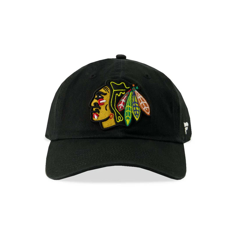 NHL Chicago Blackhawks Fanatics Primary Logo Adjustable Hat