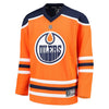 NHL Edmonton Oilers Fanatics Youth Blank Back Jersey - Screen Printed