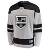 NHL L.A. Kings Youth Fanatics Breakaway Jersey - Grey/Black