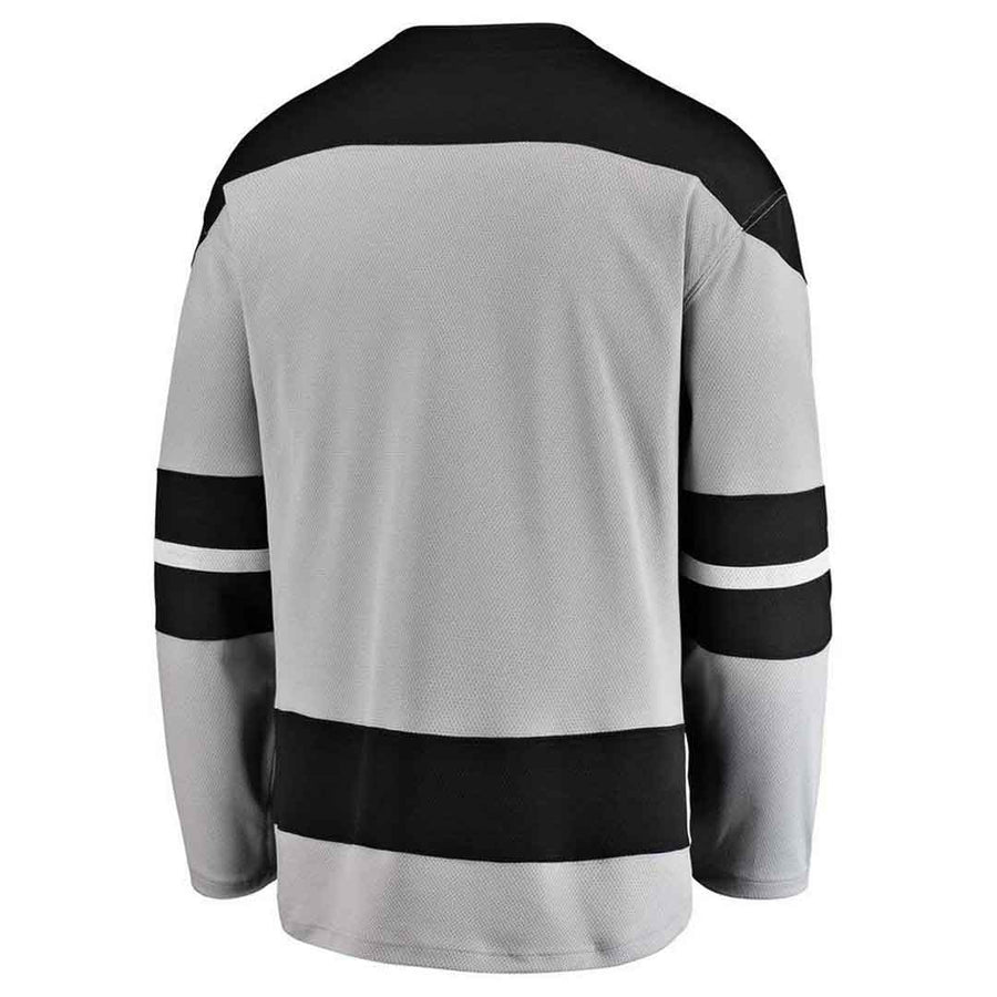 NHL L.A. Kings Youth Fanatics Breakaway Jersey - Grey/Black