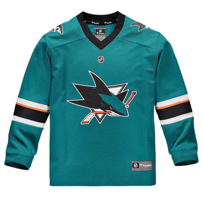 NHL Fanatics - Youth San Jose Sharks Replica Home Jersey