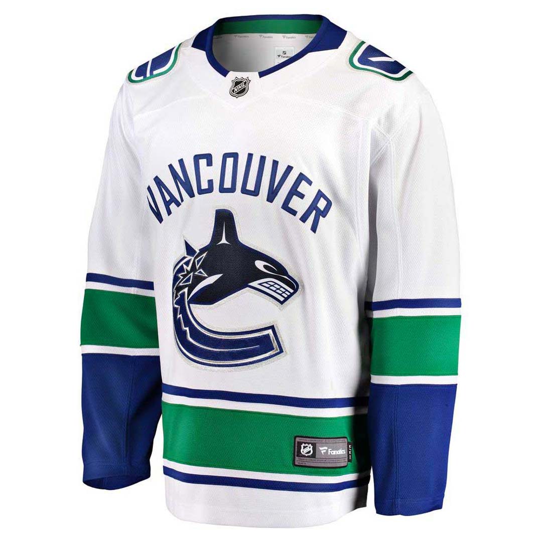 Fanatics - Kids' (Youth) Vancouver Canucks Away Replica Jersey - Youth XL