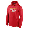 Fanatics - Men's Calgary Flames Authentic Pro Rink Poly Fleece Hoodie