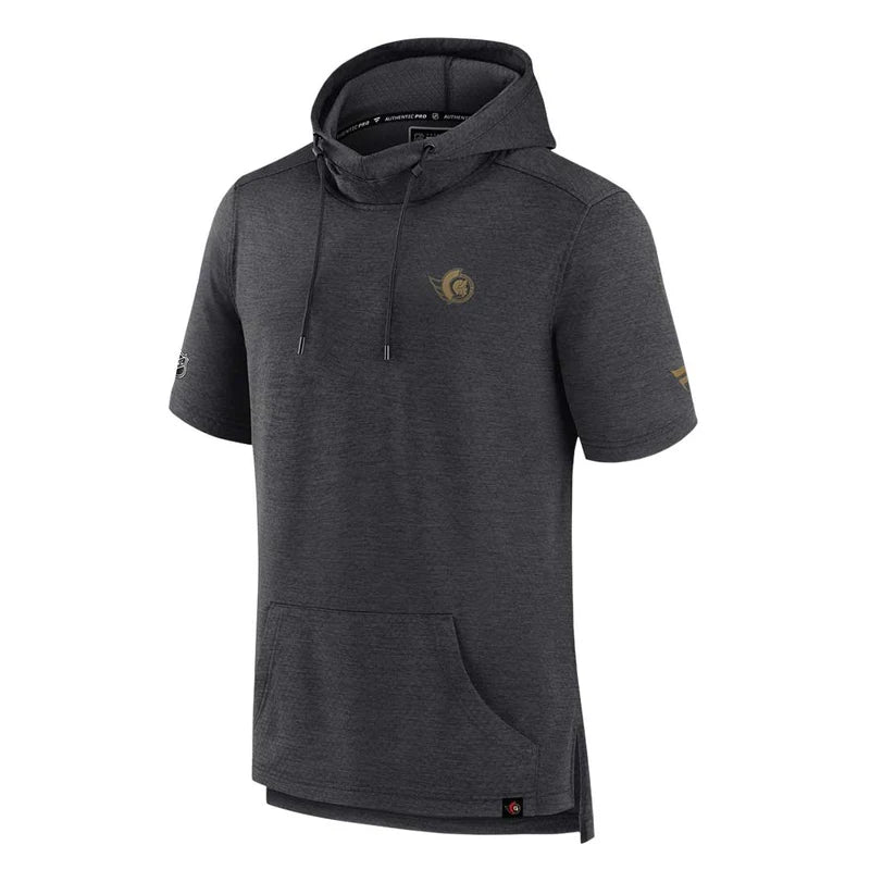 Fanatics - Men's Ottawa Senators Short Sleeve Pullover Hoodie