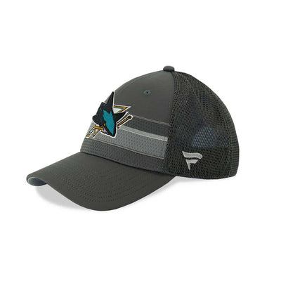NHL - Fanatics - Men's San Jose Sharks Adjustable Mesh Snapback Cap