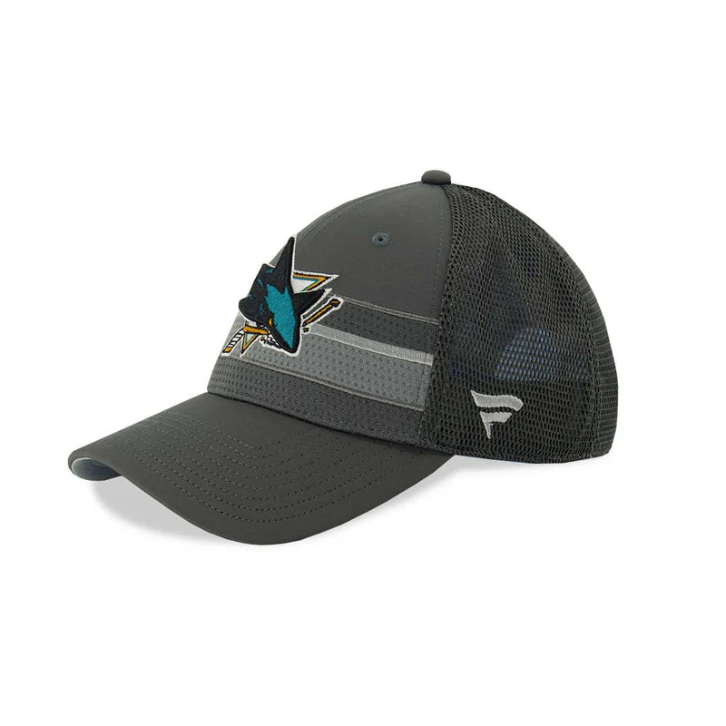 NHL - Fanatics - Men's San Jose Sharks Adjustable Mesh Snapback Cap