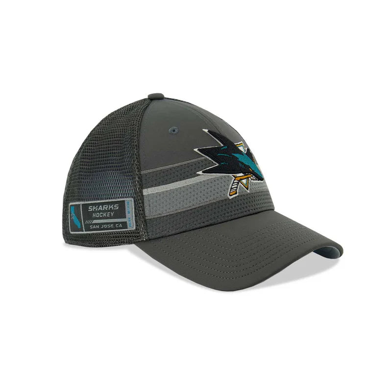 NHL - Fanatics - Men's San Jose Sharks Adjustable Mesh Snapback Cap
