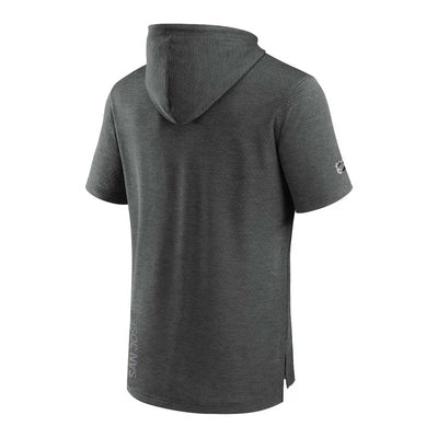 Fanatics - Men's San Jose Sharks Short Sleeve Pullover Hoodie