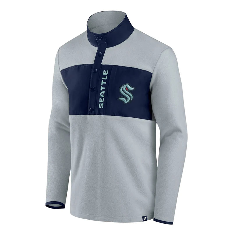 NHL Fanatics - Men's Seattle Kraken Sport Fleece Sweatshirt