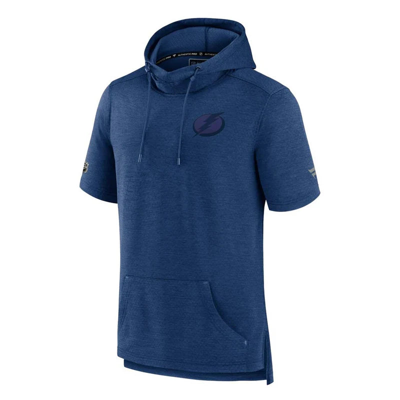 Fanatics - Men's Tampa Bay Lightning Short Sleeve Pullover Hoodie
