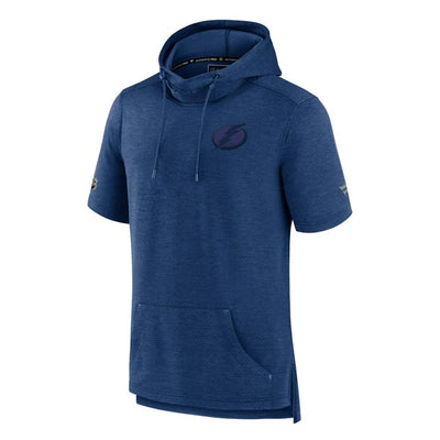 Fanatics - Men's Tampa Bay Lightning Short Sleeve Pullover Hoodie