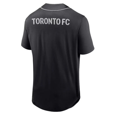 MLS Toronto FC Men's Baseball Jersey - Black & White