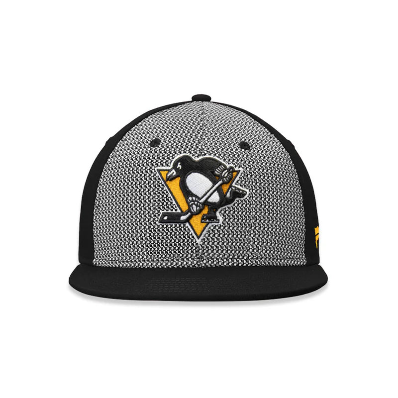 NHL Pittsburgh Penguins Fanatics Versalux Fitted Hat - 7 1/8