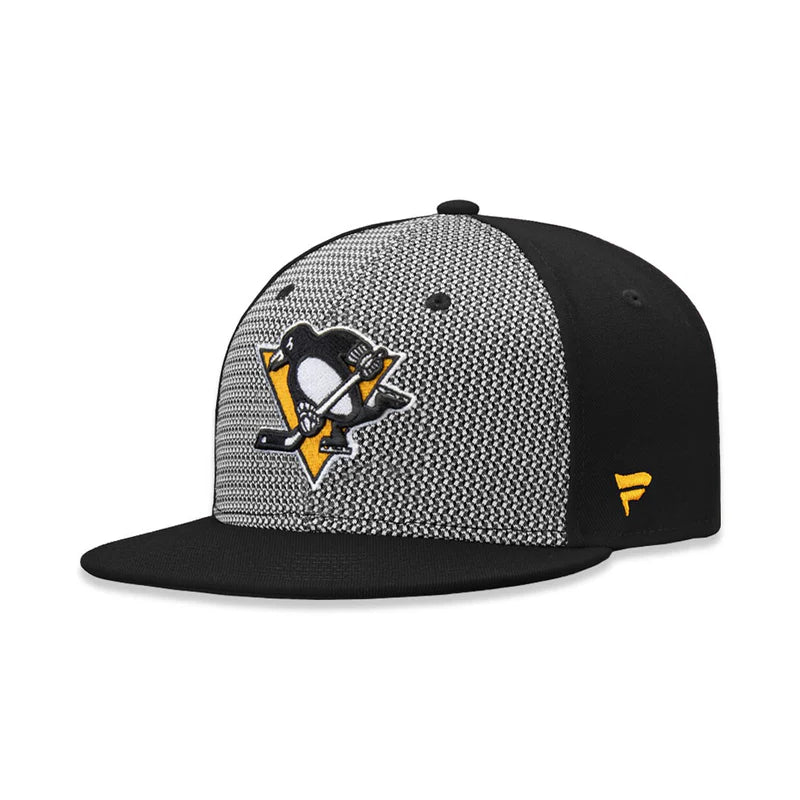 NHL Pittsburgh Penguins Fanatics Versalux Fitted Hat - 7 1/8