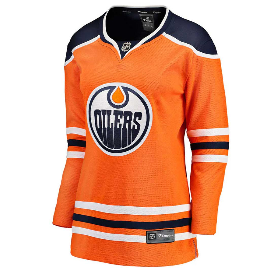 NHL Women's Edmonton Oilers Fanatics Breakaway Home Jersey (online only)