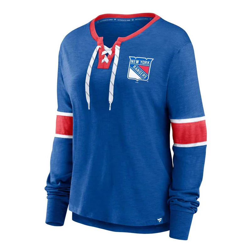 NHL Fanatics - Women's New York Rangers Long Sleeve T-Shirt (online only)