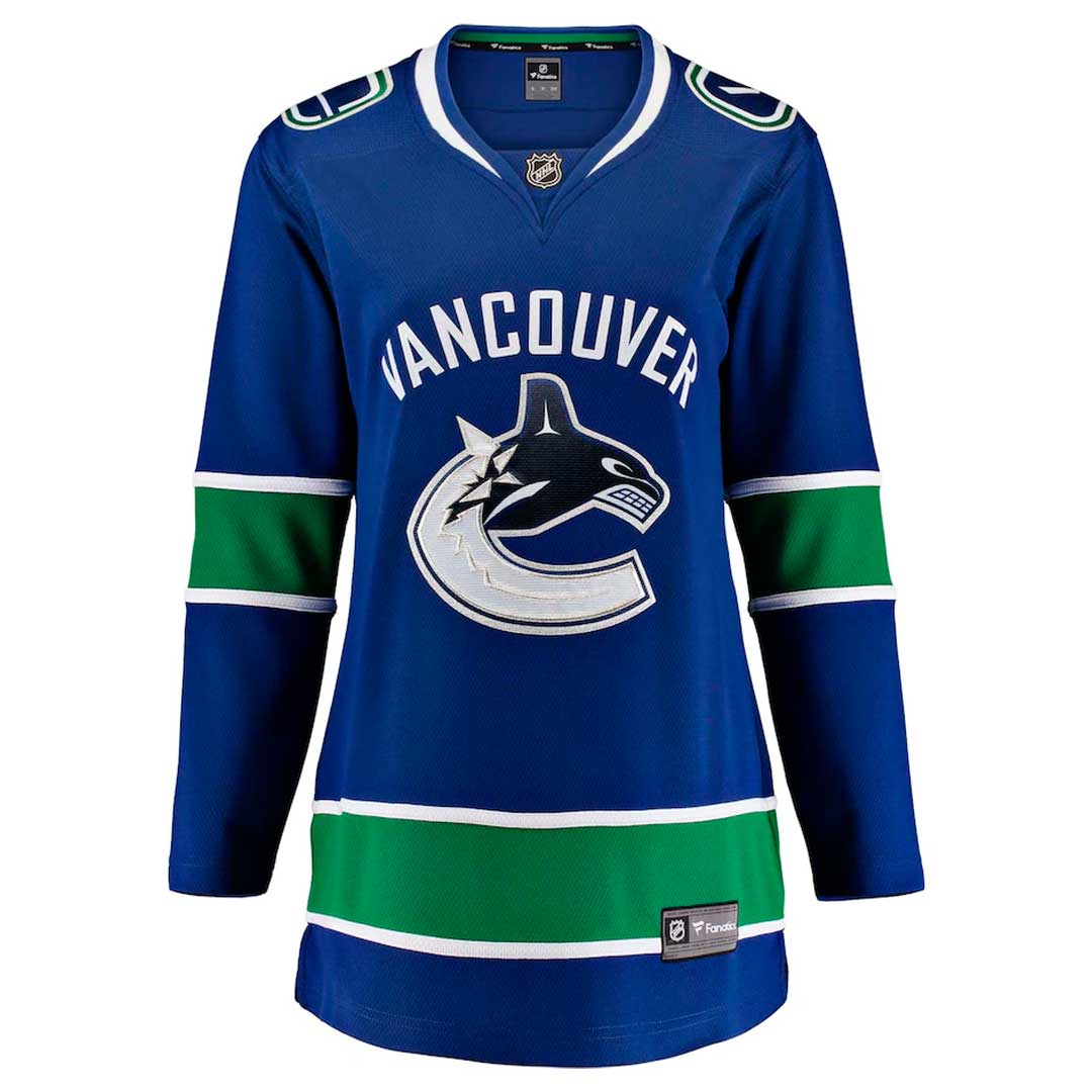 NHL Fanatics - Women's Vancouver Canucks Breakaway Home Jersey (online only)