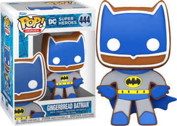 Funko POP Gingerbread Batman 444 DC Super Heroes Holiday