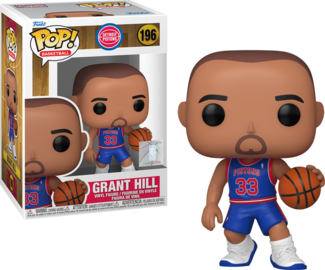 Funko POP NBA Grant Hill #196 Hardwood Classics Detroit Pistons