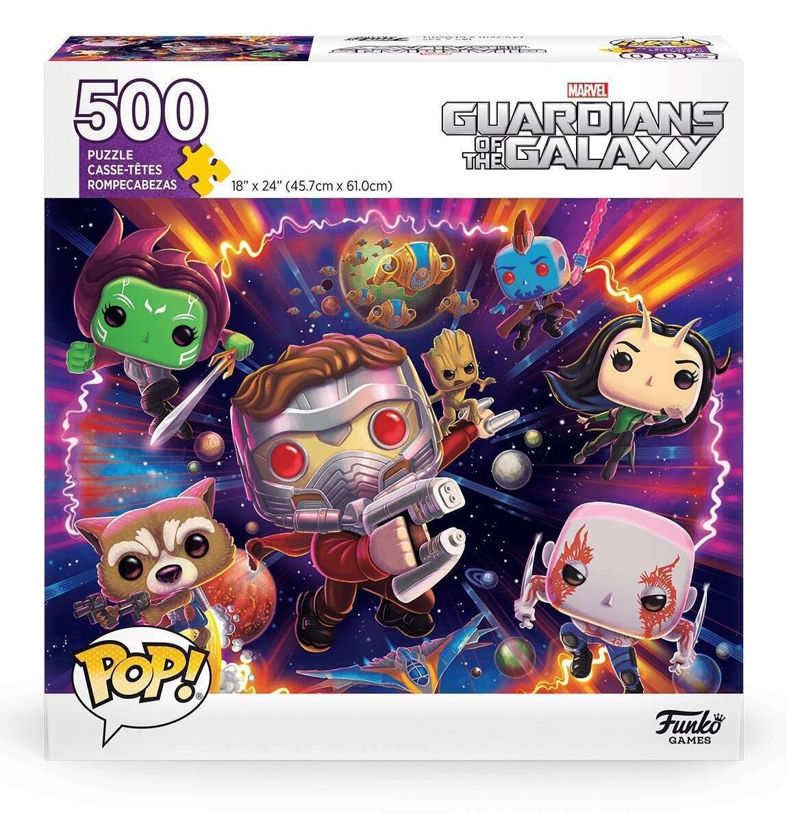 Guardians of the Galaxy POP Puzzle - 500 piece puzzle