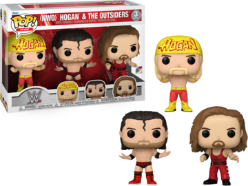 Funko POP WWE (NWO) Hogan & The Outsiders (3pack)