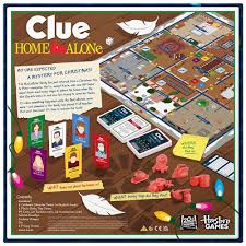 Home Alone:  Clue The Classic Mystery Game (Bilingual)