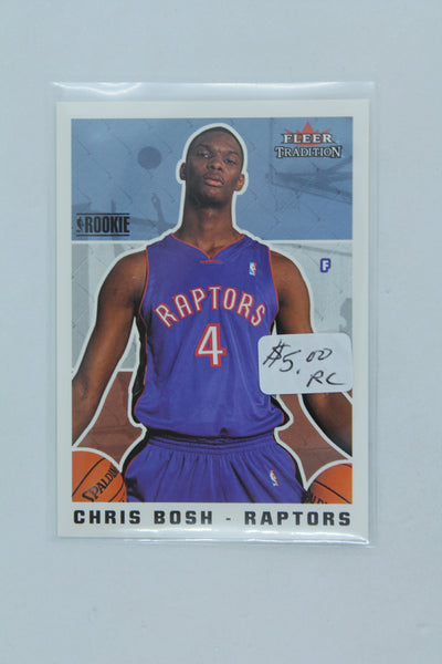 Chris Bosh 2003-04 Fleer Tradition Rookie Card