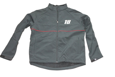 NASCAR Kyle Busch #18 Mens Chase Authentics Zip Up Jacket - Regular Fit - M&M's Racing