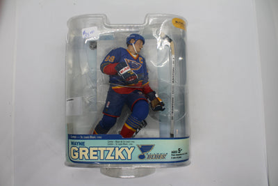 Wayne Gretzky McFarlane NHL Legends Series 5  Blues 6" Action Figure 2007