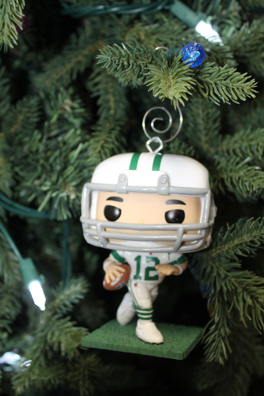 XMAS Funko POP NFL Joe Namath #245 New York Jets Ornament - Damaged Box
