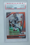 2020 Panini Prizm D/P Jalen Hurts RC # 129 Orange Prizm GEM MT PSA 10