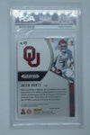 2020 Panini Prizm D/P Jalen Hurts RC # 129 Orange Prizm GEM MT PSA 10