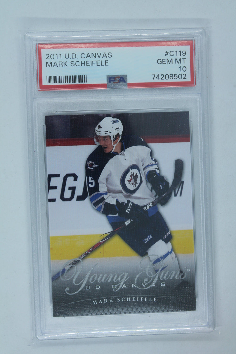 MARK SCHEIFELE CANVAS YOUNG GUNS SP RC PSA 10 GEM MINT 2011 UPPER DECK