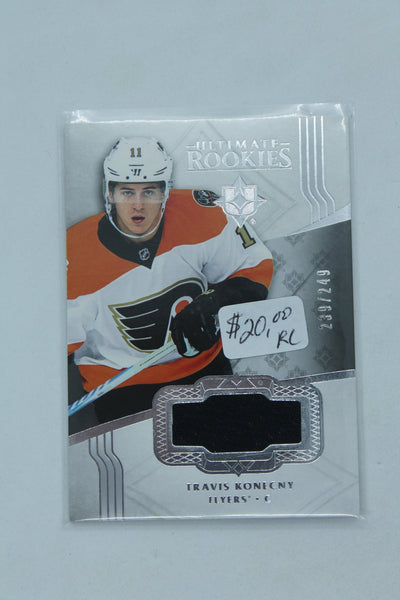 Travis Konecny 2016-17 Ultimate Collection - Ultimate Rookies Rookie Card #239/249