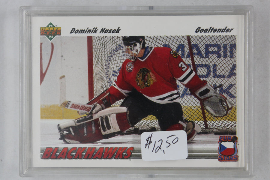 1991-92 UPPER DECK EURO-STARS COMPLETE 18-CARD SET – ENGLISH