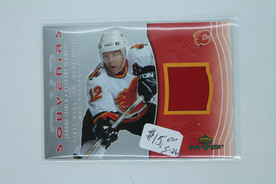 Jarome Iginla 2003-04 Upper Deck MVP - Souvenirs Jersey Card