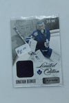 Jonathan Bernier 2013-14 Panini Playbook - Limited Edition Materials Jersey Card #18/99